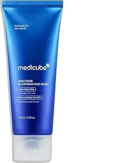 Medicube Zero Pore Blackhead Mud Mask with Jelly Brush